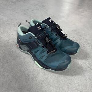 Salomon Trail Running Shoes Gore Tex Blue - Size: US 9.5